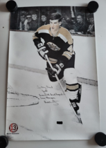 Bobby Orr Autographed Poster Signed Boston Bruins - Jack Jablonksi Found... - £175.22 GBP