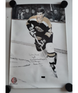 Bobby Orr Autographed Poster Signed Boston Bruins - Jack Jablonksi Found... - £174.76 GBP