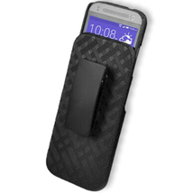 Carcasa Soporte Combo Con Soporte para HTC One Max, Negro HTC6600HOC - $7.90