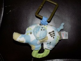 Gund Baby Elephant Teether/Crib Toy Euc - £11.45 GBP