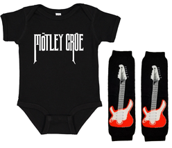 Motley Crue Onesie Outfit Bodysuit Shirt Set - $24.64 CAD+