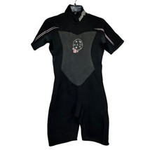Maui &amp; Sons Womens 2.1 mm Spring Shorty Wetsuit Size 11/12 - £22.58 GBP
