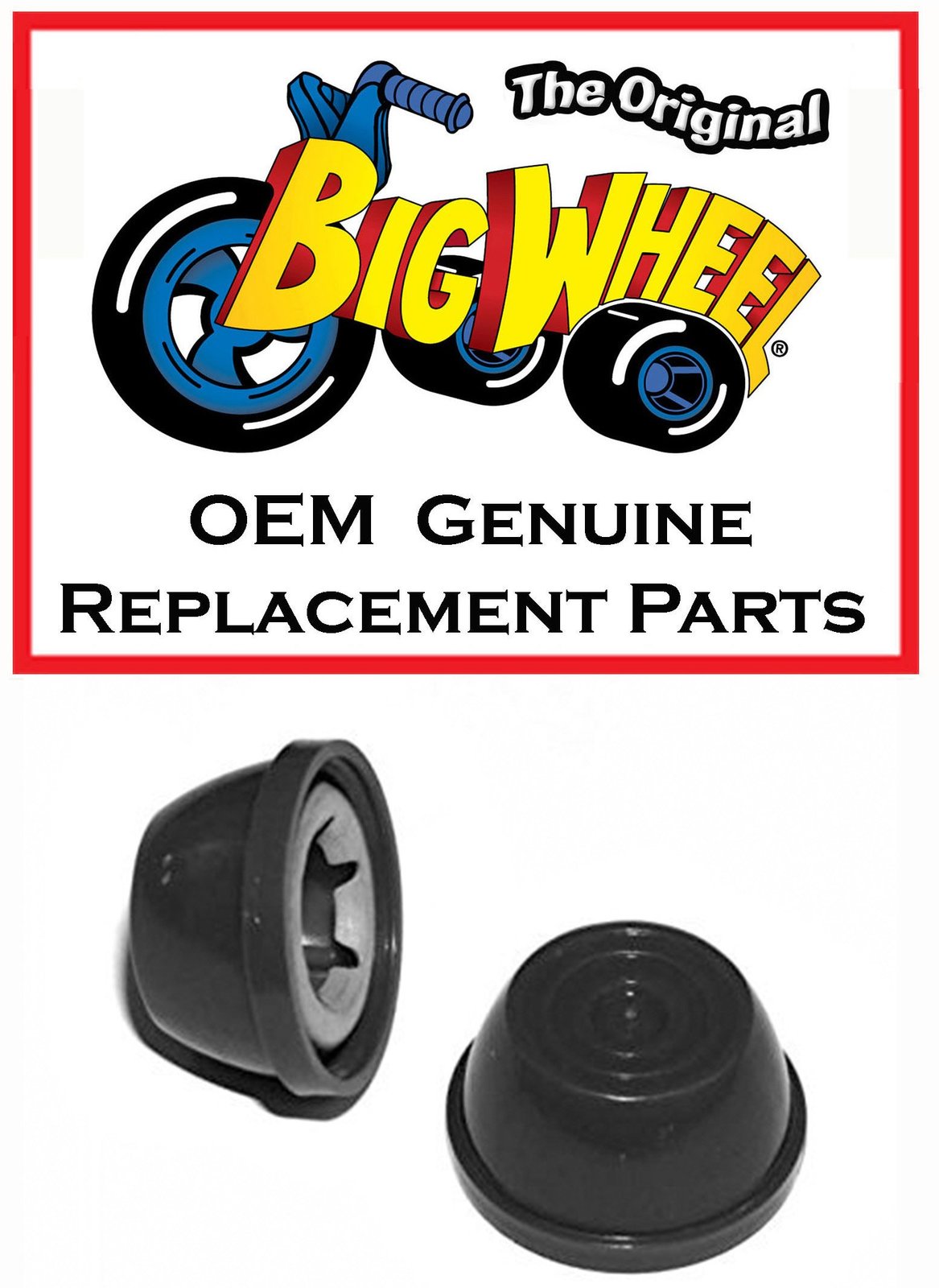 Pedals PUSHNUTS for The Original Big Wheel HOT CYCLE, Original Replaceme... - $9.16
