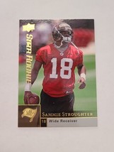 2009 Upper Deck Football Star Rookie # 266 Sammie Stroughter RC - $1.50