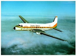 Guyana Airways Corporation Hawker Siddeley HS 748 Airplane Postcard - £5.29 GBP