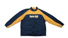 Vintage Majestic Notre Dame Fighting Irish Full Zip Fleece Lined Jacket Sz 2XL - £33.58 GBP