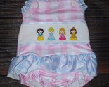 NEW Boutique Princess Snow White Cinderella Aurora Belle Girls Swimsuit - £12.17 GBP