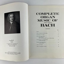 Complete Organ Music of Johann Sebastian Bach Music Booklet Albert Schweitzer - £7.77 GBP