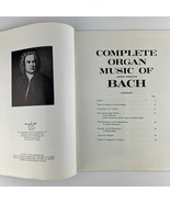 Complete Organ Music of Johann Sebastian Bach Music Booklet Albert Schwe... - £7.77 GBP