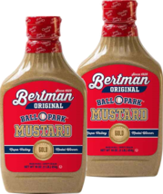 Bertman Original Gold Medal Ballpark Brown Mustard, 2-Pack 16 oz. Bottles - $23.91