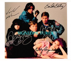 THE BREAKFAST CLUB CAST SIGNED AUTOGRAPHED 8x10 RP PHOTO HALL SHEEDY RIN... - $19.99