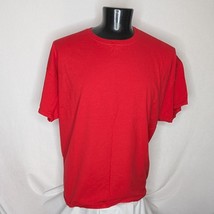 Men&#39;s Shirts FOTL Cotton Short Sleeve T-shirt for Men Red 3XL - $9.50