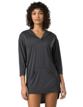 prAna Mantra Bay Size Small (S) Swimwear Cover-Up V-Neck Hoodie Tunic Da... - £33.55 GBP