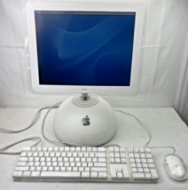 iMac G4 700 Flat Panel Desktop Computer PowerMac AltiVec 256k Keyboard M... - $145.50