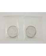 2008 Canada Silver Vancouver Olympics silver Coin Unc Set of 2 Coins - $116.85