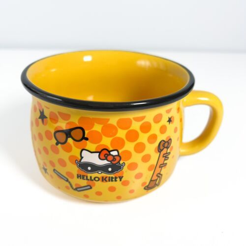 Sanrio Hello Kitty Taiwan 7-11 Limited Hong Kong Ver 4.5" 550ml Ceramics Mug - $21.77