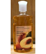 Bath &amp; Body Works SPARKLING PEACH Shower Gel Body Wash RARE 10oz NeW - £31.18 GBP