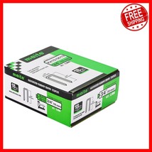18 Gauge 1/4-Inch Narrow Crown Staples - 3/4-Inch Length, 4,000 PCS Galv... - $565.69 MXN
