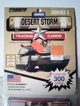 1991 Spectra Star Troops Desert Storm Armor 12 Trading Cards Pack - £7.04 GBP