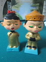 MCI JAPAN CHINESE BOY &amp; GIRL BUBBLEHEAD 6&quot; - £63.15 GBP