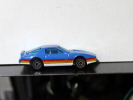 Blue Pontiac Firebird SE Red Orange Yellow White Matchbox Rare Vintage - £6.26 GBP