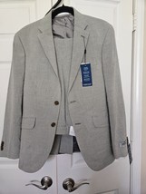 NWT KENNETH COLE REACTION Suit TECHNI-COLE Jacket-38S Pants-W31 Ready Fl... - $123.75