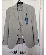 NWT KENNETH COLE REACTION Suit TECHNI-COLE Jacket-38S Pants-W31 Ready Fl... - $123.75