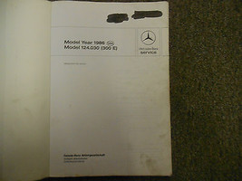 1986 Mercedes Benz Model 124.030 300 E Service Shop Manual Intro Oem Book 86 - $98.20