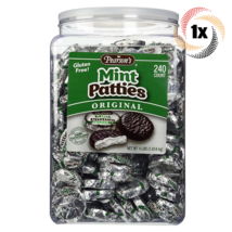 1x Tub Pearson's Original Mint Dark Chocolate Patties | 240 Per Tub | .27oz - $54.04 CAD
