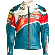 Bandit Dreamer Motorcycle Real Leather Jacket ALL SIZES - £131.99 GBP+