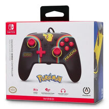 Nintendo Switch Enhanced Wired Controller Pokémon Pikachu (Open Box) NEW - €14,52 EUR