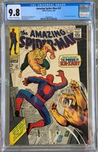 Amazing Spider-Man #57 (1968) CGC 9.8 -- O/w to white pgs; Stan Lee John Romita - £1,989.61 GBP