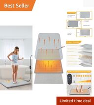 Luxury 3-in-1 Bathroom Heating Pad Set: Adjustable Temp &amp; Waterproof Mat - $69.25