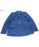 4 BUTTON COAT JACKET DRESS BLUE UNIFORM USAFA AIR FORCE ACADEMY CADET WO... - $65.31