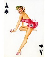 Ace of Spades - 1950&#39;s - Pin Up Poster - £26.37 GBP