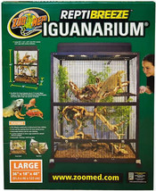 Zoo Med ReptiBreeze Iguanarium Habitat - Ideal for Large Reptiles &amp; Amphibians - £601.41 GBP