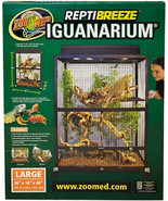 Zoo Med ReptiBreeze Iguanarium Habitat - Ideal for Large Reptiles &amp; Amph... - £601.41 GBP