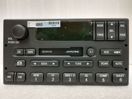 Lincoln cassette radio w RDS. Original Alpine stereo. Factory remanufactured GA - £41.44 GBP