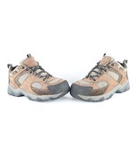 Vintage Cabelas Mens 10 EE Distressed Waterproof Leather Hiking Shoes Brown - $74.20