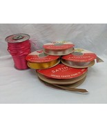 Lot Of (6) Tie Tie Satintone Ribbon And Ribbon Tie - $26.73
