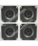 4X TWO Pair! 4&quot; inch Dual Cone Car Stereo Audio SPEAKERS OEM Style Repla... - £46.73 GBP