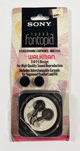 Vintage Sony Turbo Fontopid Walkman Headphones MDR-E424 Earphones Japan New NOS - £77.25 GBP
