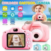 1080P Cute Mini Digital Camera Children Camcorder Video Recorder Kids 32GB US - £18.08 GBP