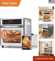 Multifunctional 13Qt Air Fryer Oven: Bake, Roast, Toast &amp; Rotisserie Inc... - $194.99