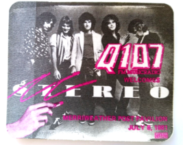 REO Speedwagon Backstage Pass 1981 Vintage Original Pop Rock Music Cloth Fabric - £11.75 GBP