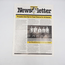 Pittsburgh Penguins Season Ticket Newsletter February 12 1992 - £12.00 GBP