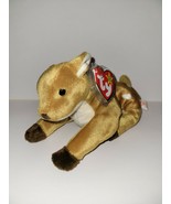 TY Beanie Baby - WHISPER the Deer (6.5 inch) - MWMTs Stuffed Animal Toy - £7.96 GBP