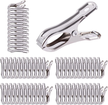 Garden Clips - 55Pcs 1In Large Open Stainless Steel Greenhouse Clips, Ho... - $23.54