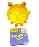 Glowing Yellow 2”Puffer Toy Soft PVC-Lights Up-Anti Stress Resistant-NEW... - €9,99 EUR