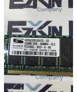 AEG Modicon V826632K24SATG-D3 ProMOS Technologies Memory Board 256MB  - $14.52 CAD